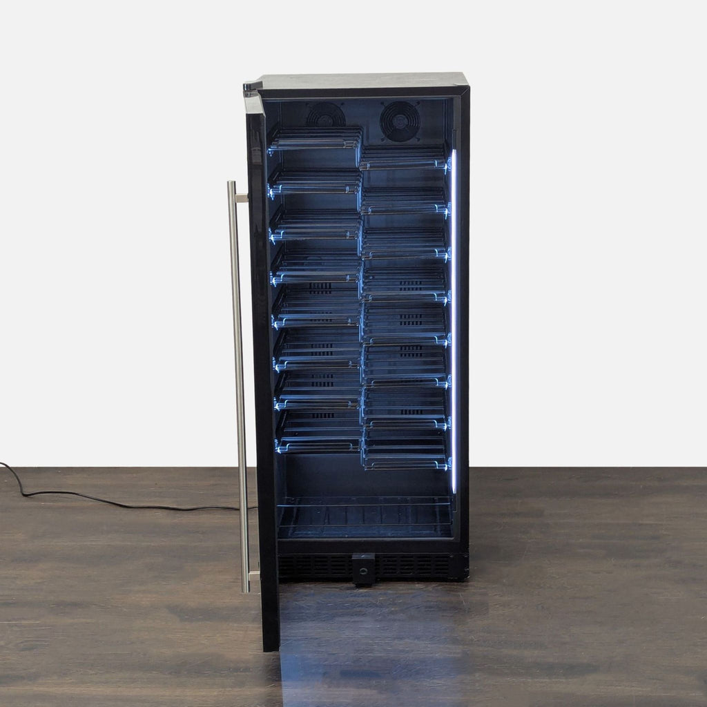Wine Enthusiast VinoView M 90 Smart Wi-Fi Wine Cellar, Frameless Glass Door, originally $1,699.99