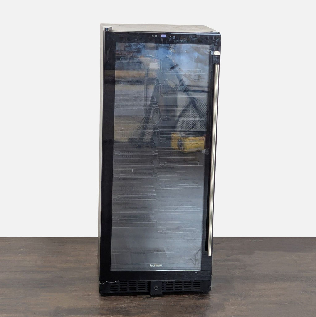 Wine Enthusiast VinoView M 90 Smart Wi-Fi Wine Cellar, Frameless Glass Door, originally $1,699.99