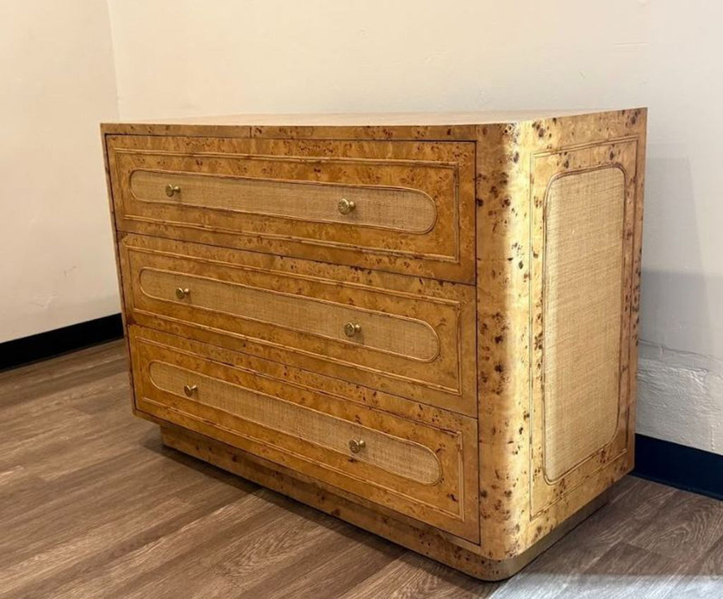 Sleek 48-inch dresser by Made Goods with a minimalist design and spacious drawers, perfect for modern bedrooms.  