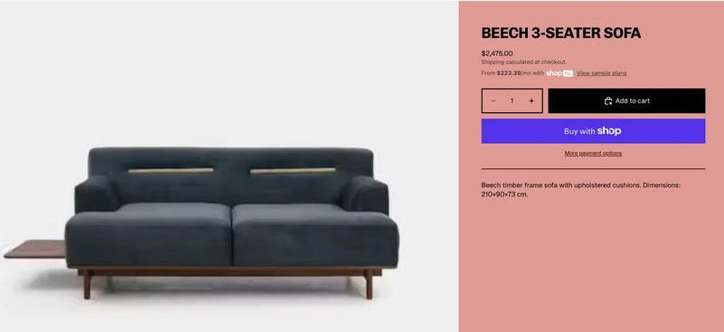 Sài Gòn Love Seat Sofa