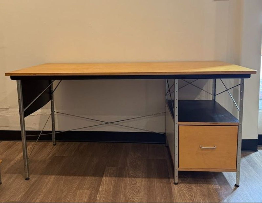 Vitra Eames Desk with Metal Frame and Side Shelves - Accepted Offer (11.07% discount)
