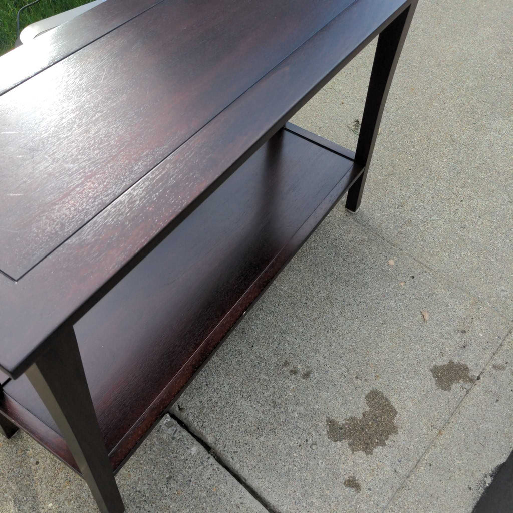 Sure! However, you haven't provided the specific images or full description related to the Side & Console Table. If you can upload or describe the images associated with the item, I’ll be able to write three distinct, summarized alt texts for you. Please provide the images or further details.