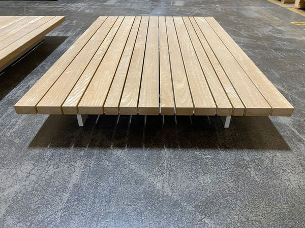 Paola Lenti Sunset coffee table from 2015 with a modern, minimalist design, priced at $4500.  