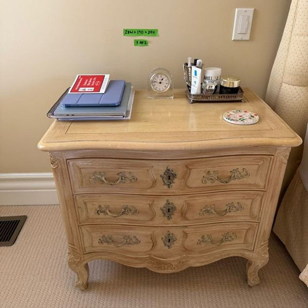 Certainly! Since you mentioned "these images" but didn’t provide any, here are three general, distinct alt text options for an end table listing (each under 100 characters):