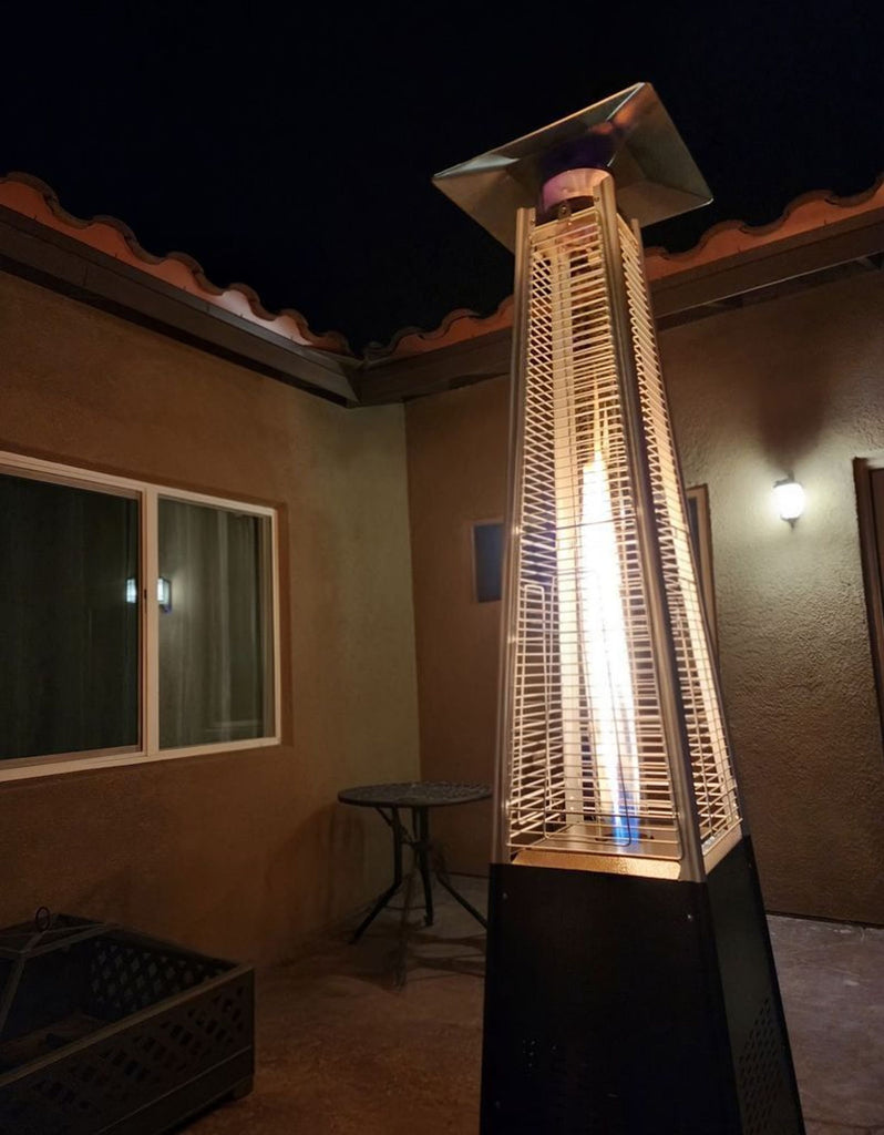 Certainly! Since you mentioned "these images," but I can't view images directly, I'll use generic but relevant content based on the details provided (category: Heating, brand: Patio Heater). If you had a specific full description, please provide it for a more accurate result. Here are three distinct alt texts, each under 100 characters: