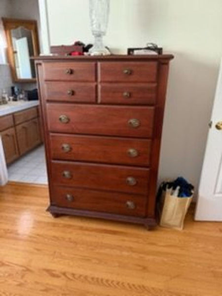 Certainly! However, it seems the image or item description didn't come through. Could you please provide the necessary details or a description of the images? This will help me craft accurate and effective alt texts for your dresser images.