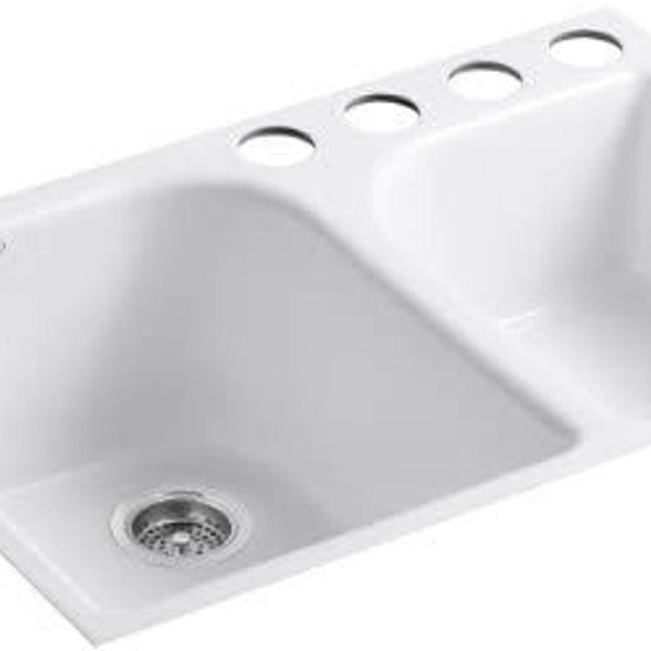 Certainly! However, I do not see any images or a visible full description attached to your message. Please upload the images or provide the necessary item description. Once you do, I can provide three distinct, concise alt texts (each under 100 characters), specifically referencing the Kohler brand.