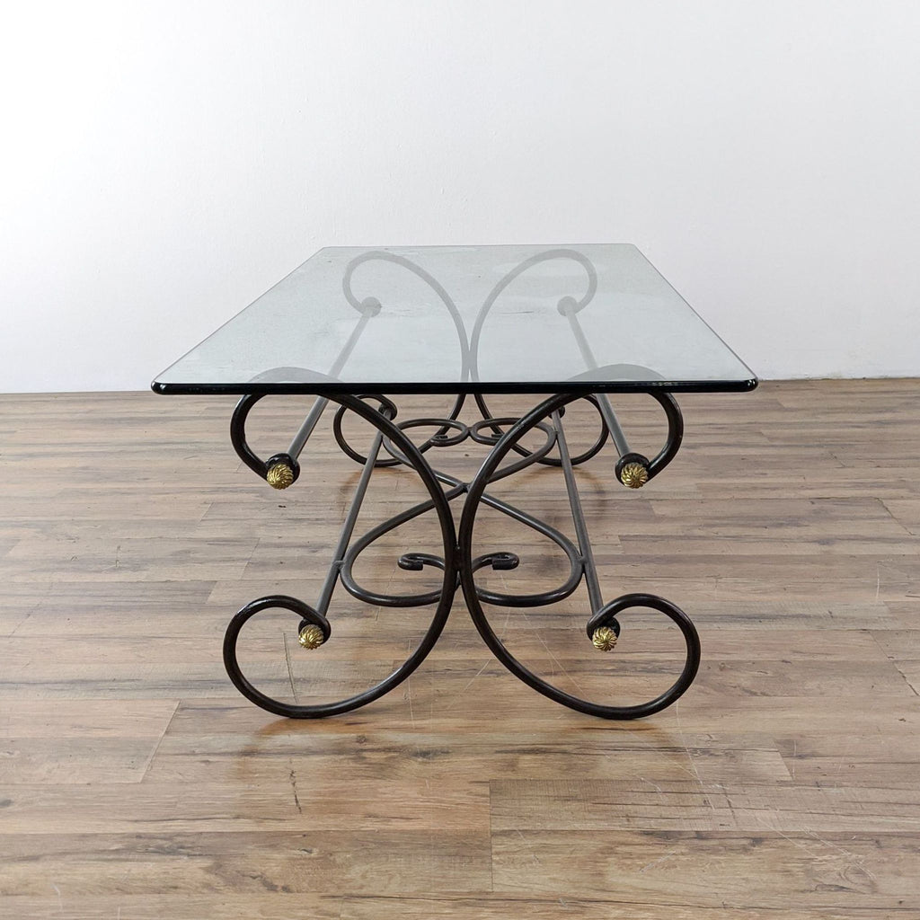 Glass Top Coffee Table