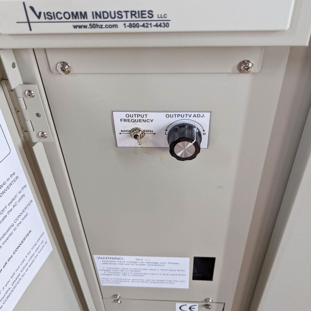 Visicomm Industries Frequency Converter Model 8KSS6050/5060 - Accepted Offer (38.46% discount)