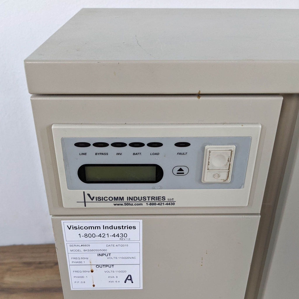 Visicomm Industries Frequency Converter Model 8KSS6050/5060 - Accepted Offer (38.46% discount)