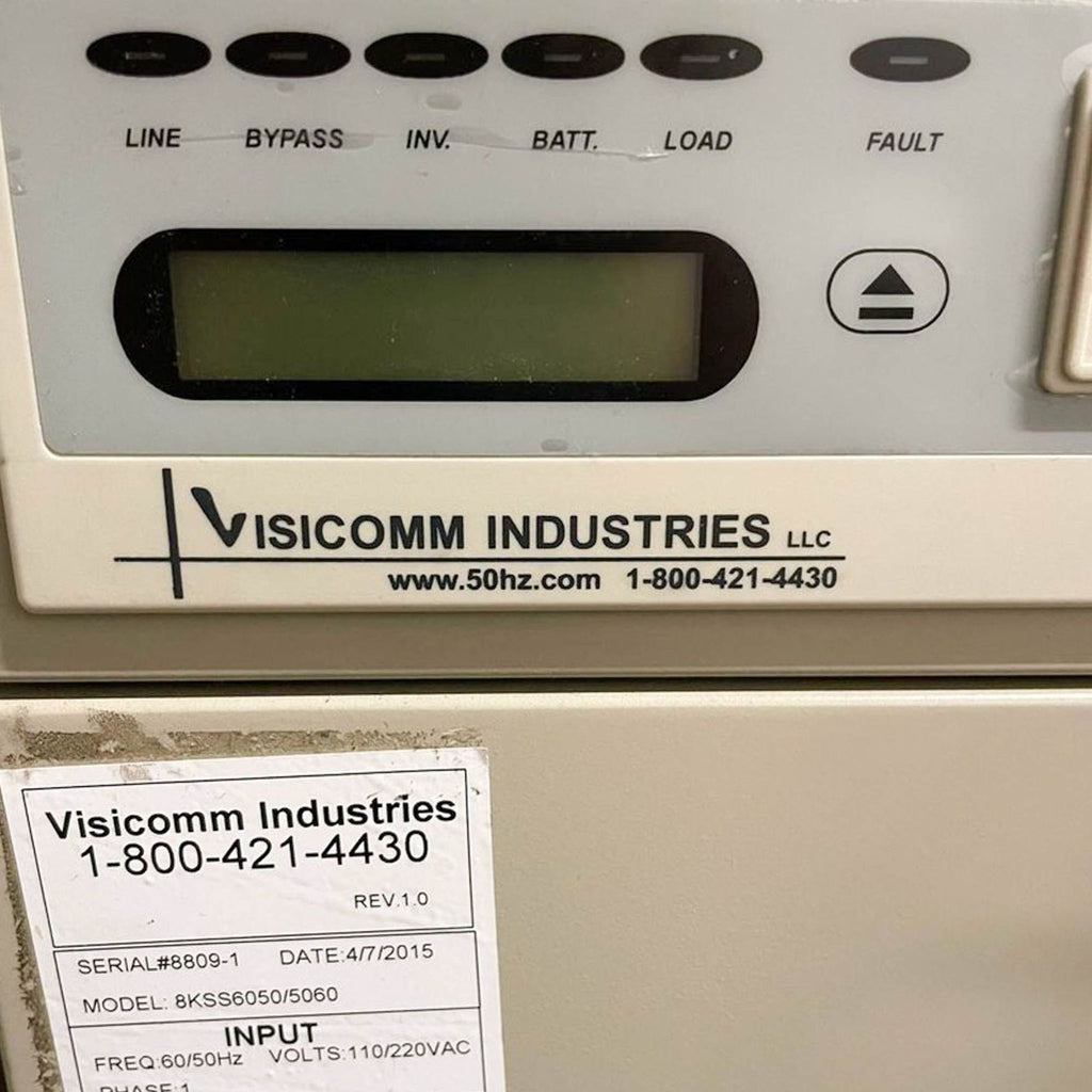 Visicomm Industries Frequency Converter Model 8KSS6050/5060 - Accepted Offer (38.46% discount)
