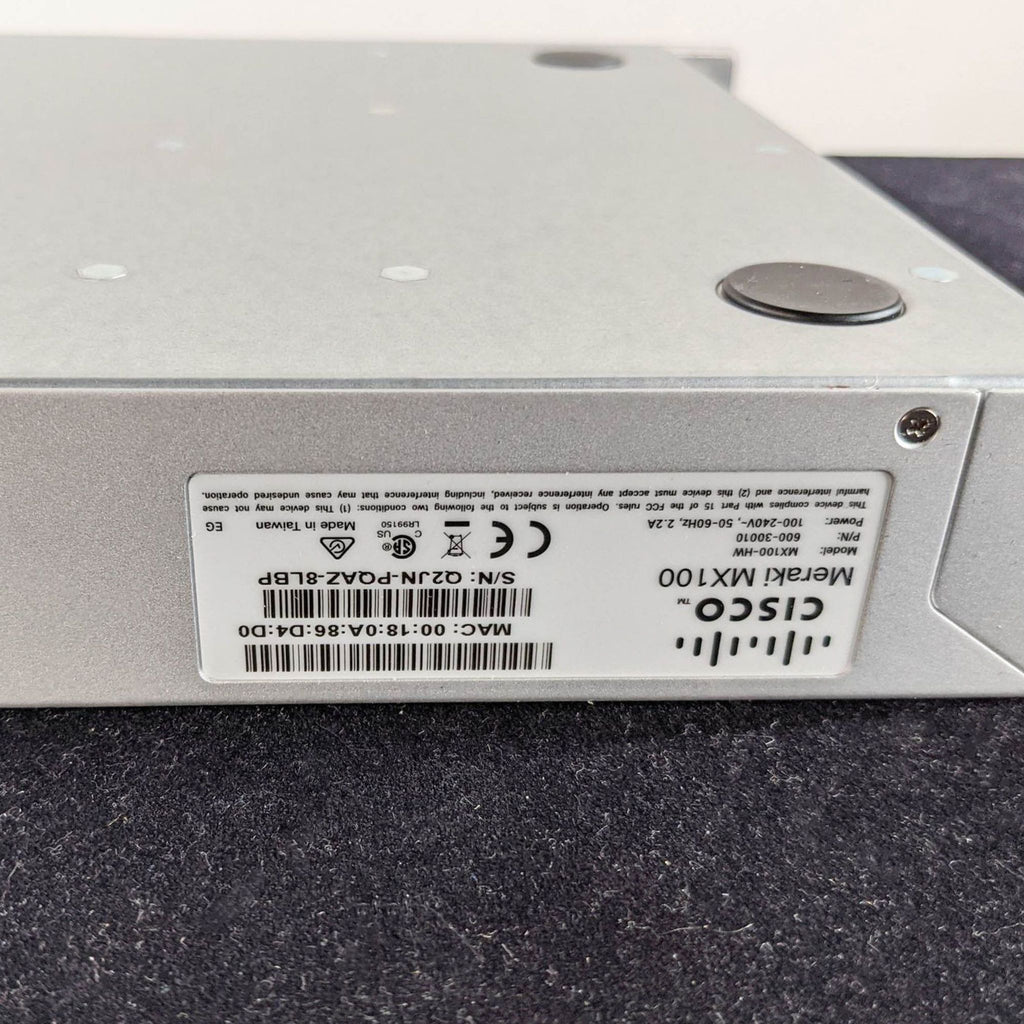 Cisco Meraki MX100-HW Router