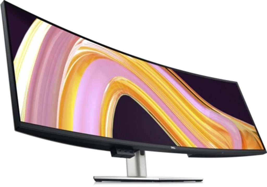 2. Two ultra-wide monitors from 2 wide monitors brand shown in a modern office environment.  