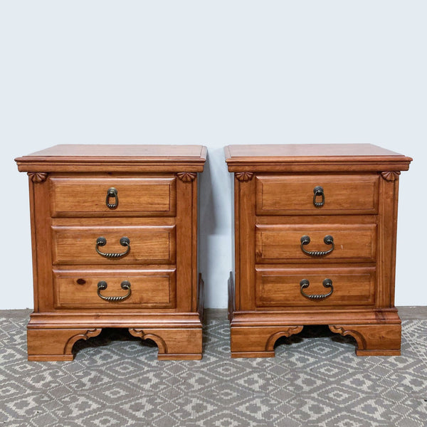 Pair of Two Drawer Nightstands - Accepted Offer (21.05% discount)