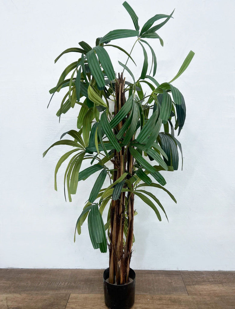 Artificial Potted Raphis Palm Tree
