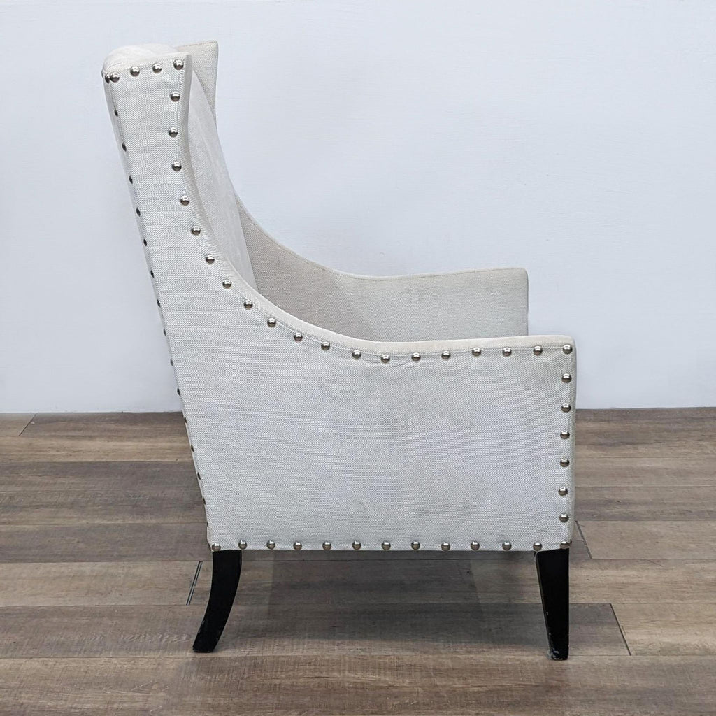 Contemporary Wingback Chair