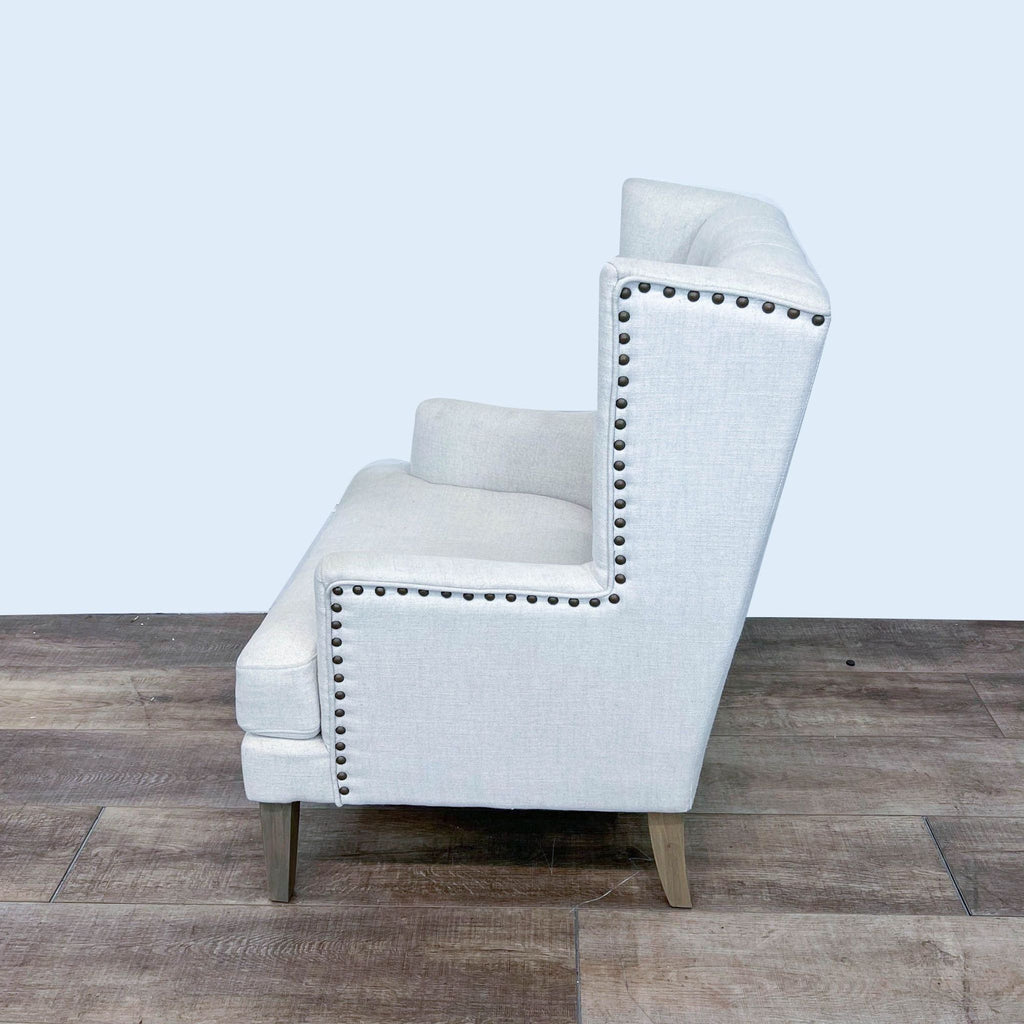 Arhaus Contemporary Wingback Chair