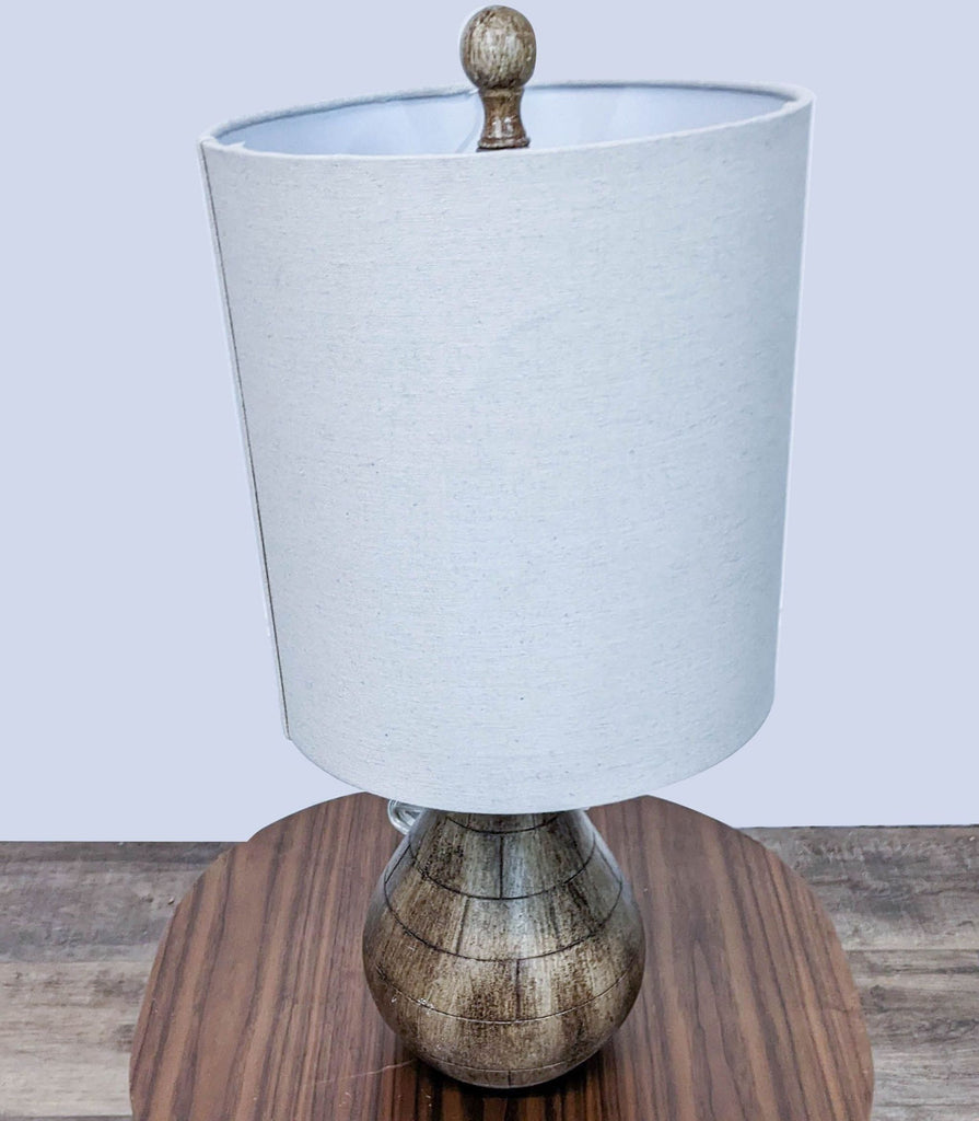Rustic Tiled Style Table Lamp