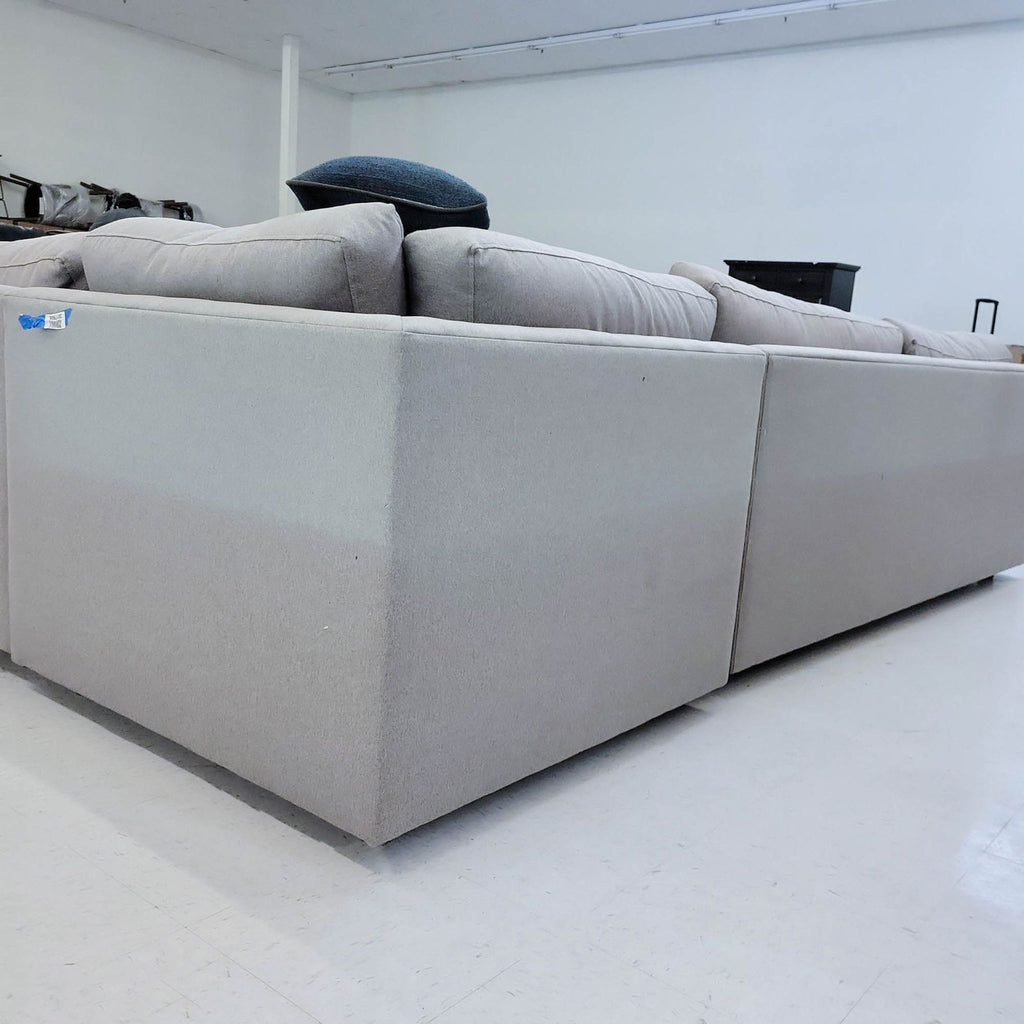 Gray Room & Board Sectional Sofa