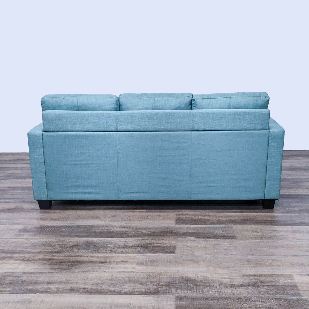 Compact Sectional With Ottoman