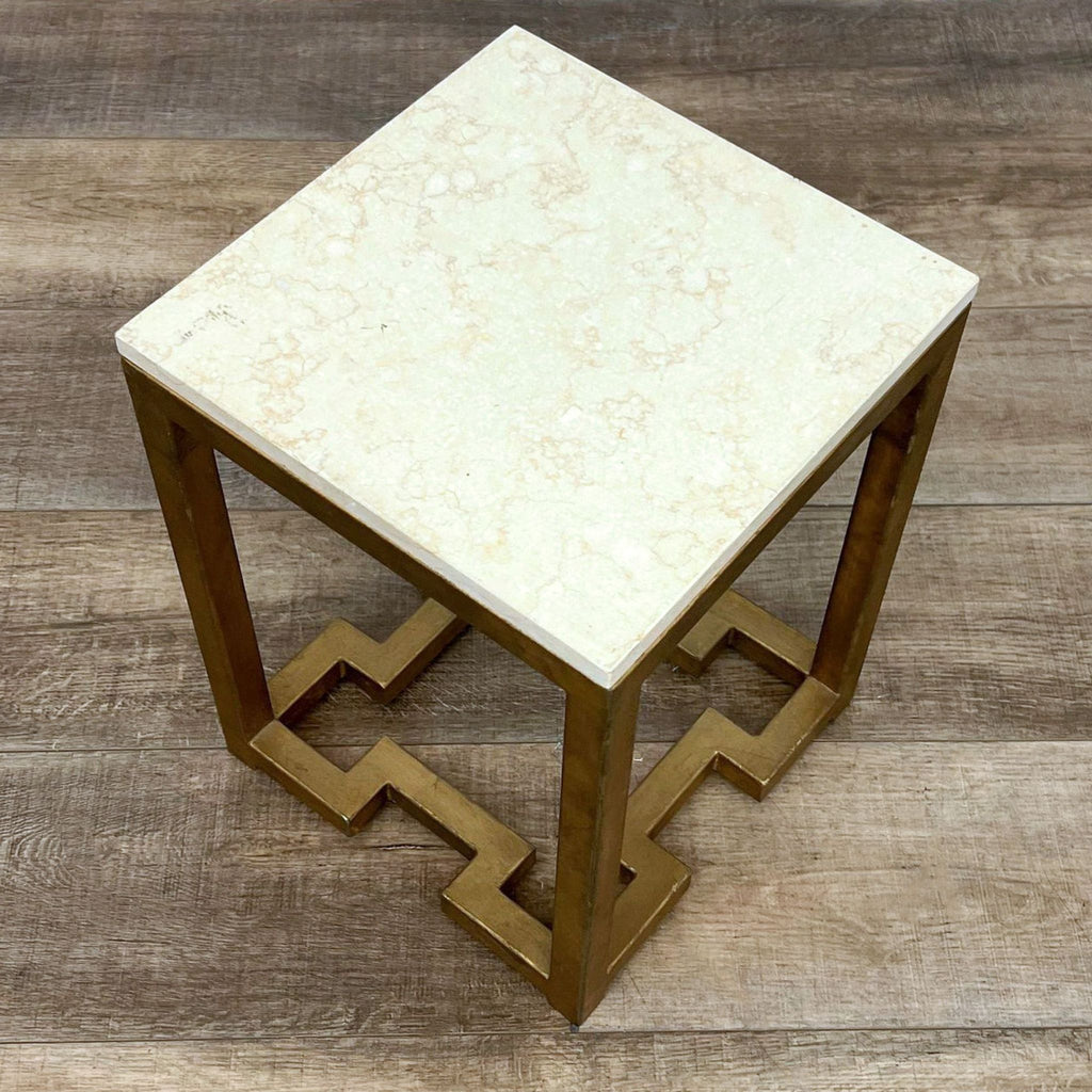 Marble Top Accent Table