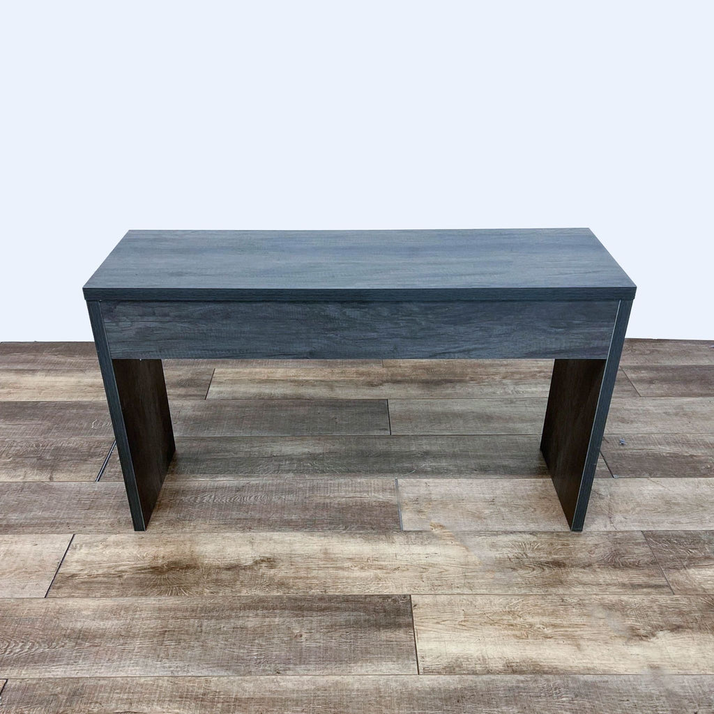 Wood Waterfall Console Table