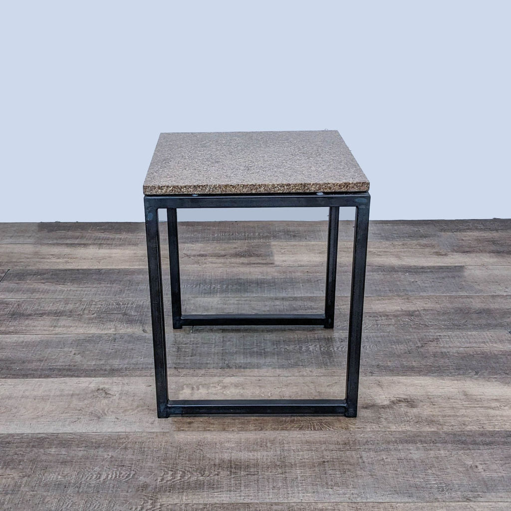 Room & Board Stone Top Side Table