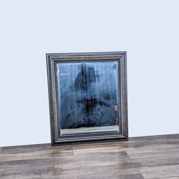 Art & Frame Co. classic style rectangular wall mirror with rich dark wooden frame, versatile for home decor.