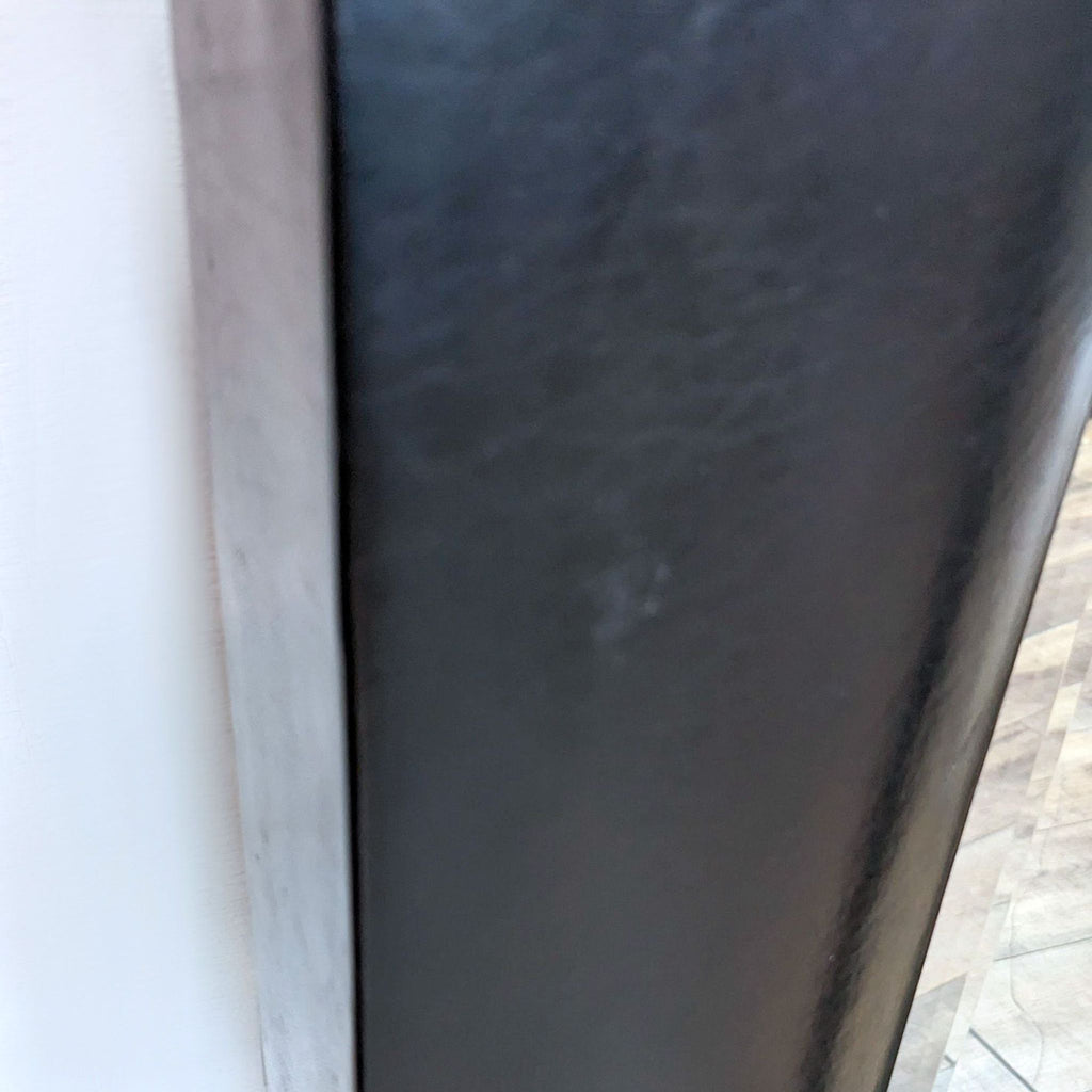 Leather Framed Full Length Wall Mirror