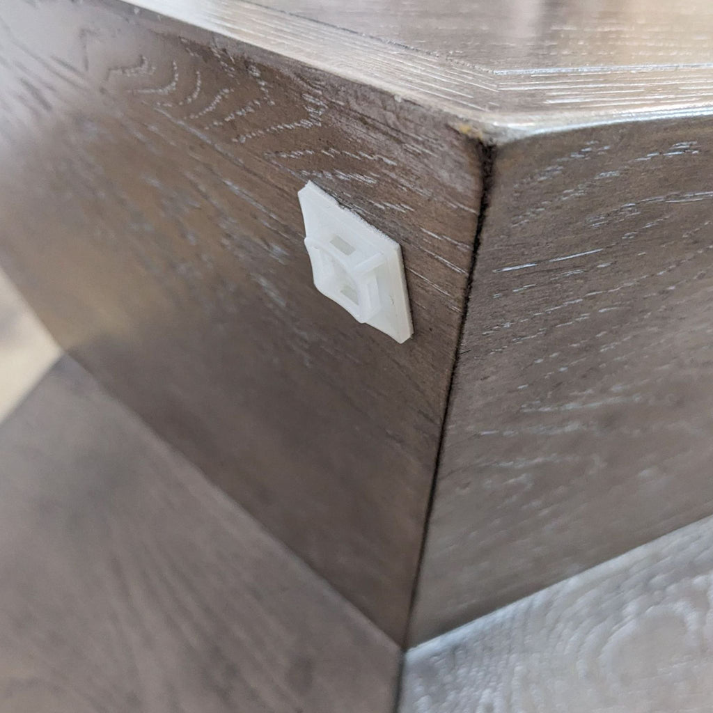 Bassett Furniture Geometric Accent Table