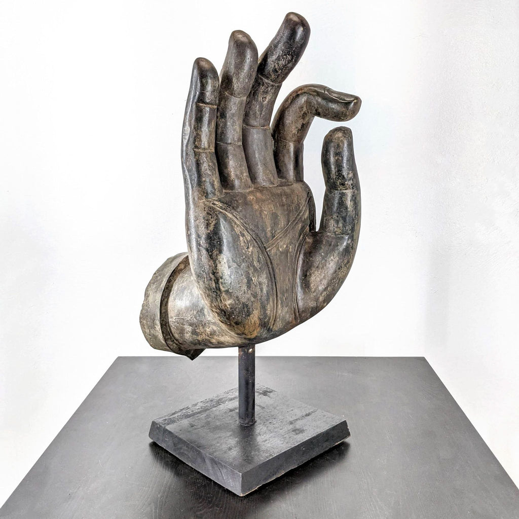 Bronze Sculpture of Hand of Buddha