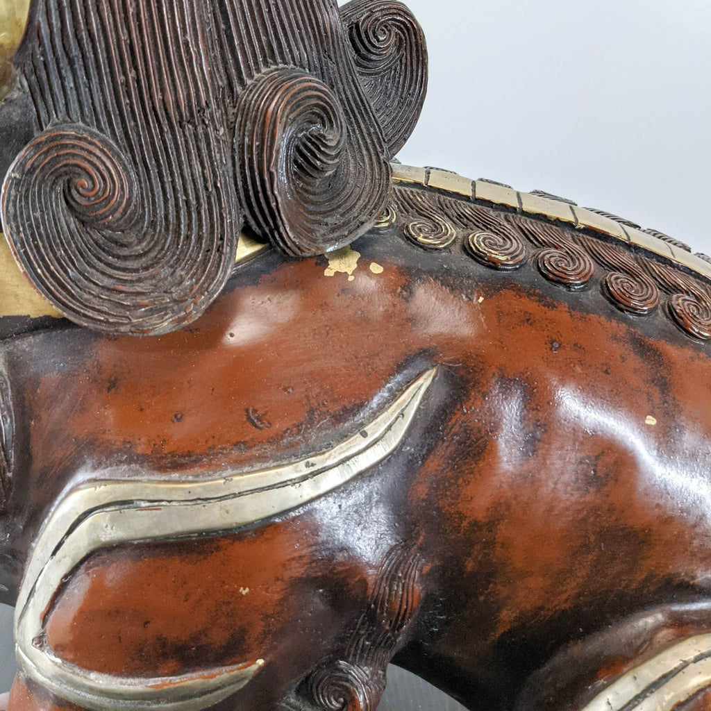 Chinese Foo Dog/Lion Statue Pair