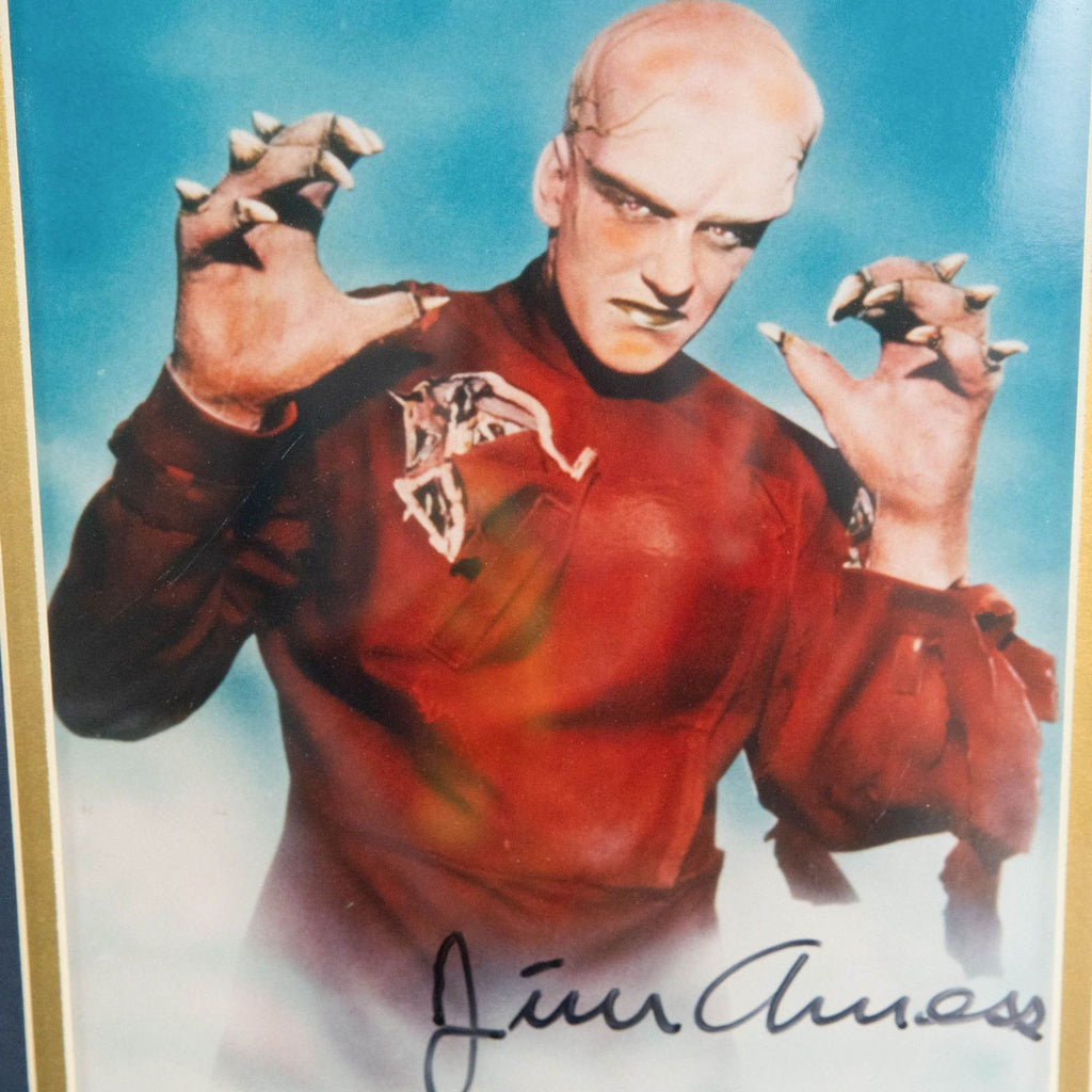 Signed James Arness Photo from"The Thing"
