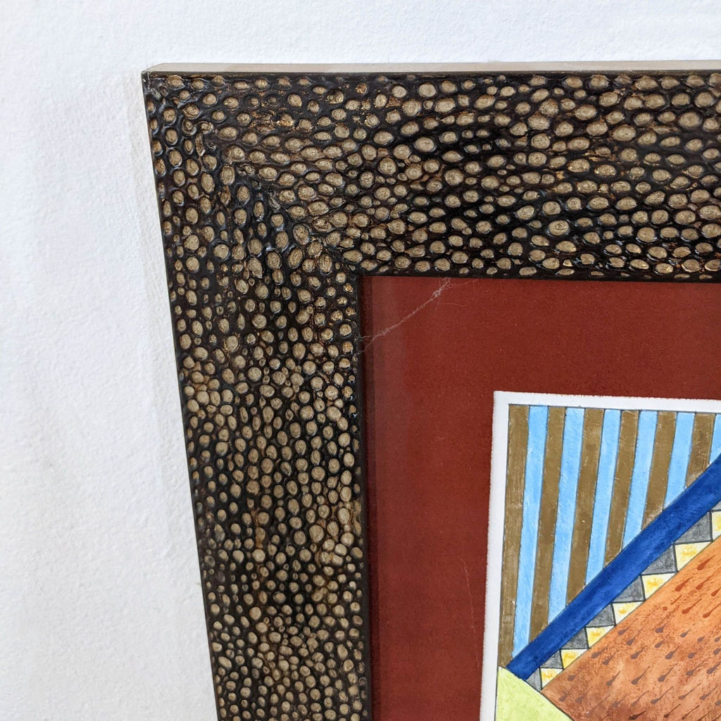 Framed Painting by Sudie Rakusin