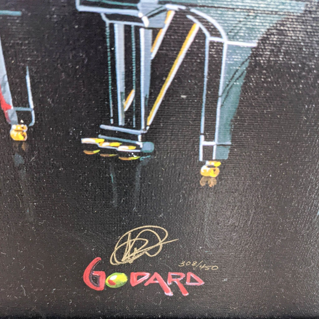 "Key of G" Giclee on Canvas by Michael Godard