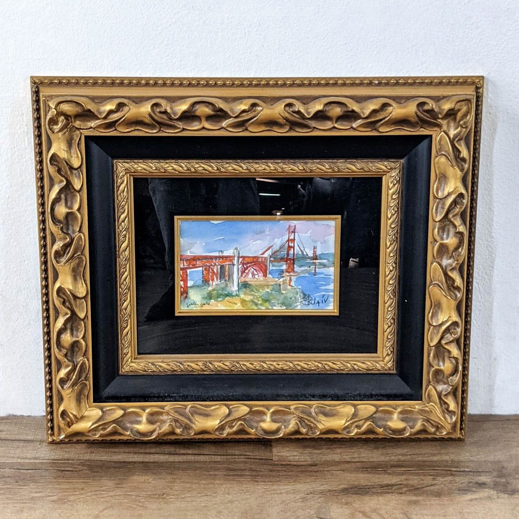 "Golden Gate" Watercolor on Paper 