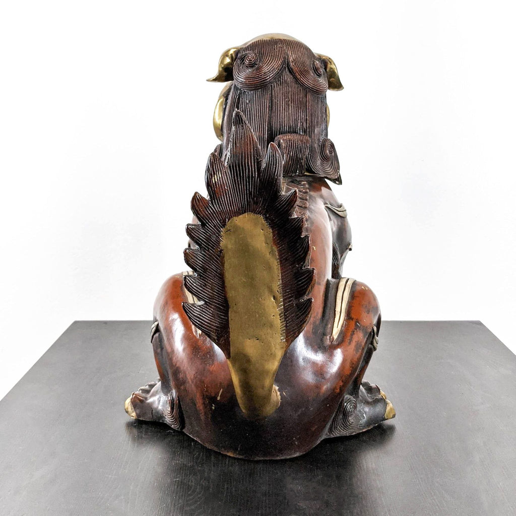 Chinese Foo Dog/Lion Statue Pair