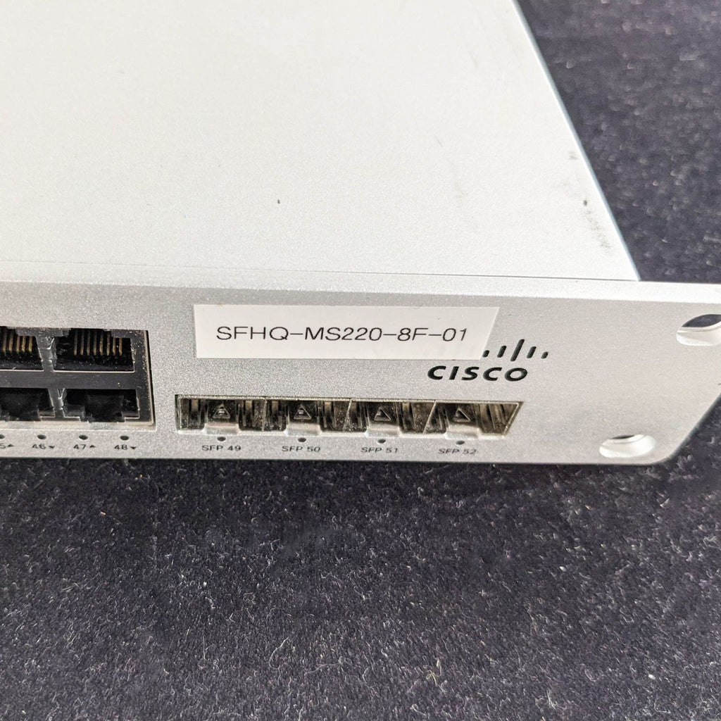 Cisco Meraki MS220-48FP-HW Gigabit Ethernet Switch